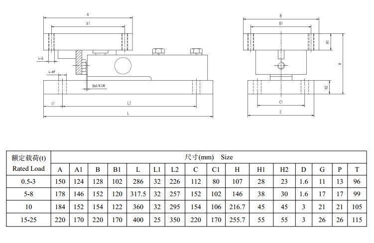 輸送帶用動(dòng)載稱(chēng)重模塊