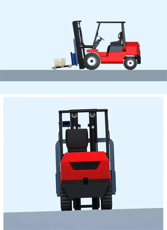 掛板式機動叉車秤