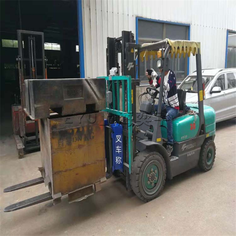 柴油內(nèi)燃叉車電子秤
